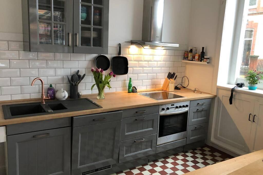Grosszuegige 185M2-Altbauwohnung In Bestlage 7Zimmer-2Baeder-2Kuechen-2Wcs Hamburg-Harburg Exteriör bild